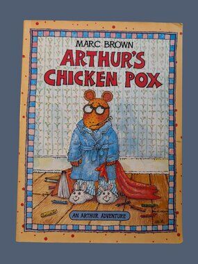 10/$25 Vintage Arthur's Chicken Pox Softcover Storybook